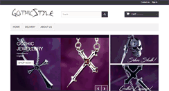 Desktop Screenshot of gothicstyle.co.uk