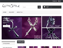 Tablet Screenshot of gothicstyle.co.uk